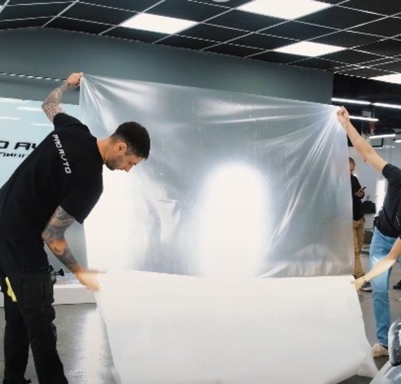 Мастера ProAvto работают с плёнкой KPPF #24 — Уфа