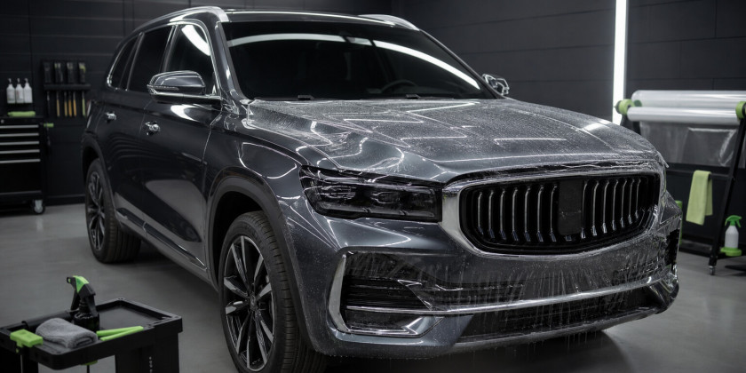 Полиуретановая пленка KPPF 24 для Geely Monjaro Полиуретановая пленка KPPF 24 для Geely Monjaro