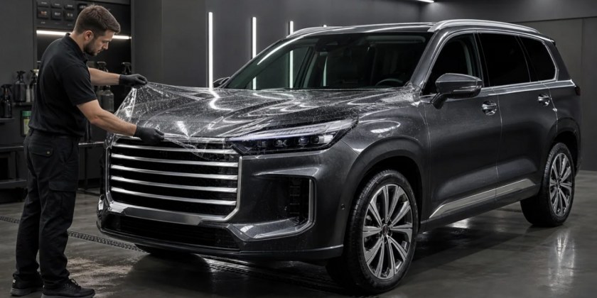 Защитная полиуретановая пленка KPPF 24 для EXEED VX Защитная полиуретановая пленка KPPF 24 для EXEED VX