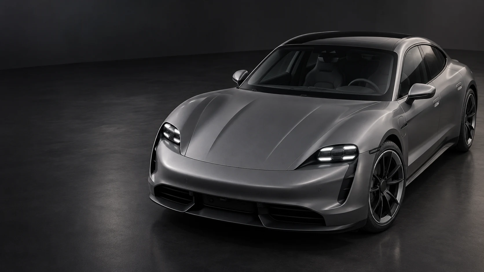 Капот Porsche Taycan — KPPF 84 Satin, Сатин