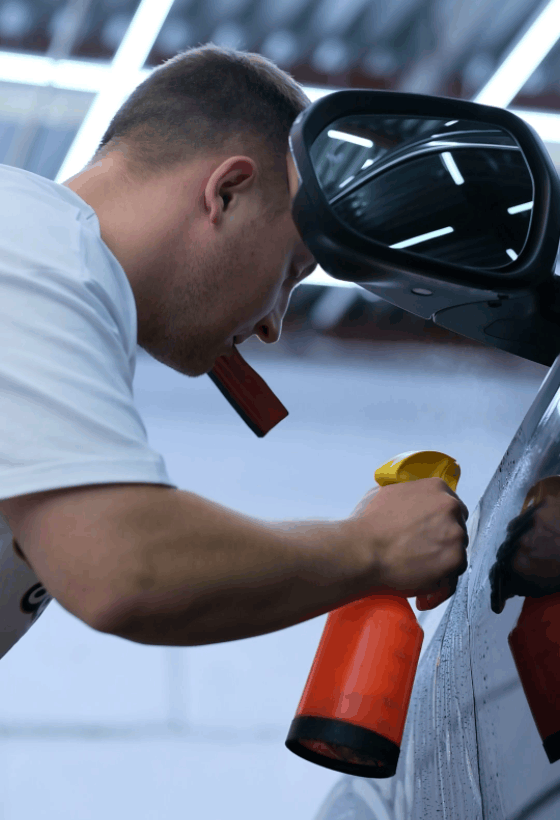 Установочный тест полиуретановой плёнки KPPF25 на Geely Monjaro в RWI Studio