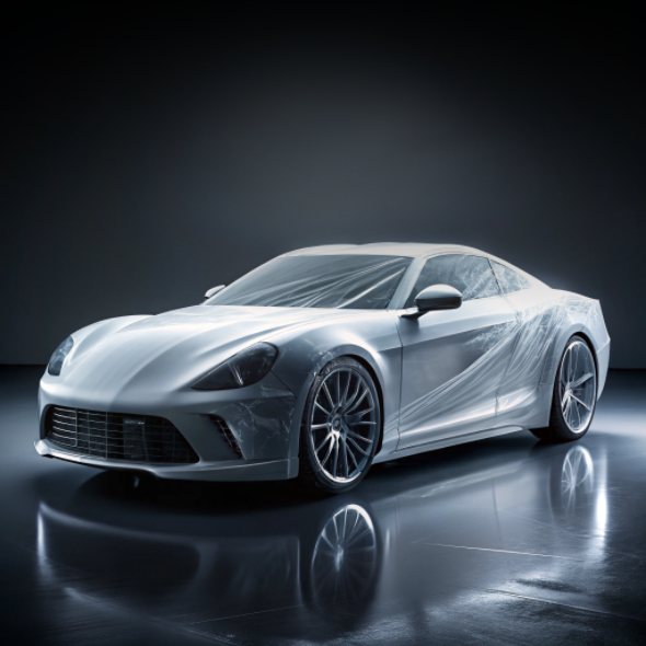 Антигравийная полиуретановая пленка для белых автомобилей