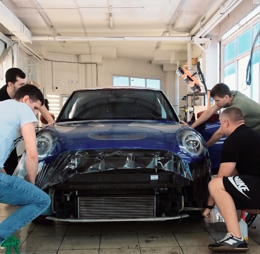 испытание пленки КППФ 25 в Vinyl TM_1