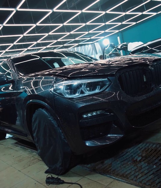Полиуретановая пленка на BMW X4 тест от автостудии Эстетика_1