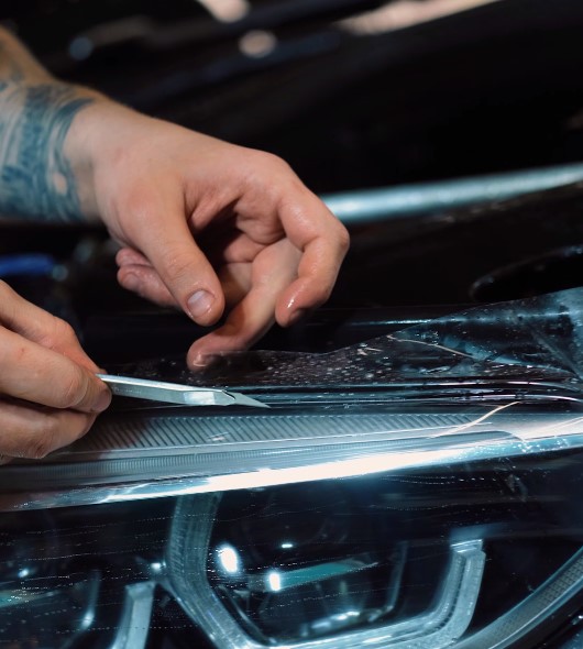 Полиуретановая пленка на BMW X4 тест от автостудии Эстетика_5