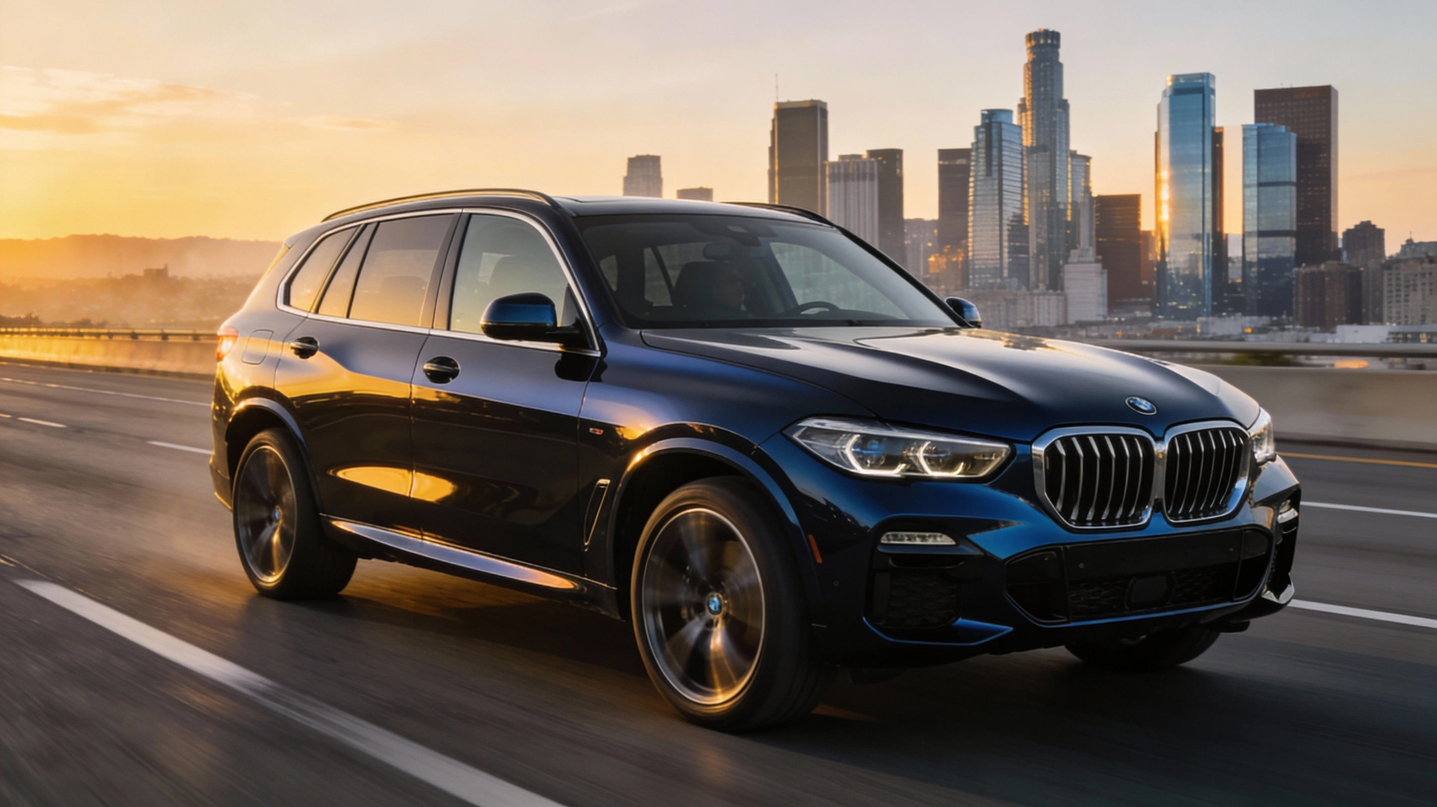 Оклейка BMW полиуретановой плёнкой с сатиновым эффектом